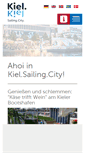 Mobile Screenshot of kiel-sailing-city.de
